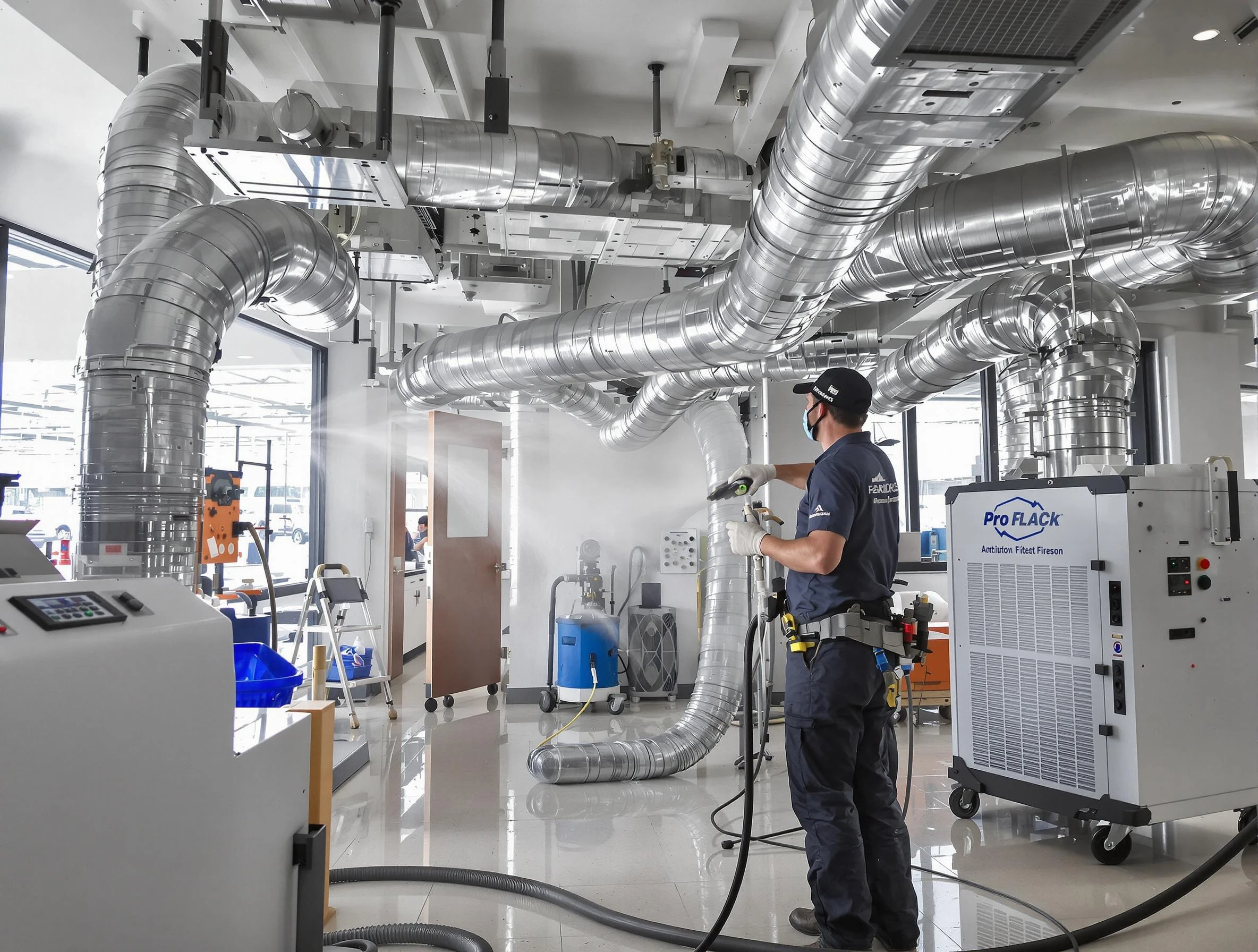 Negative Pressure Air Duct Cleaning in West Mifflin