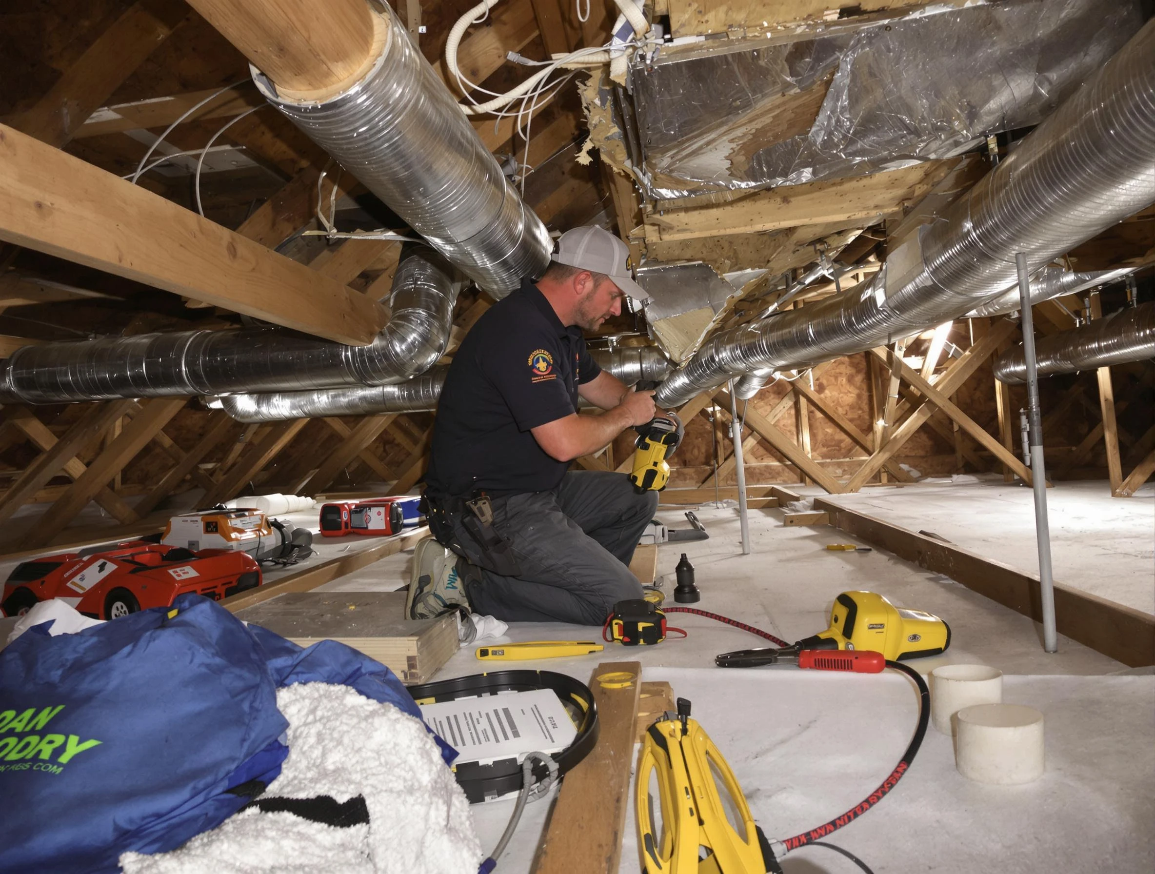 Professional air duct repair by West Mifflin Air Duct Cleaning in West Mifflin