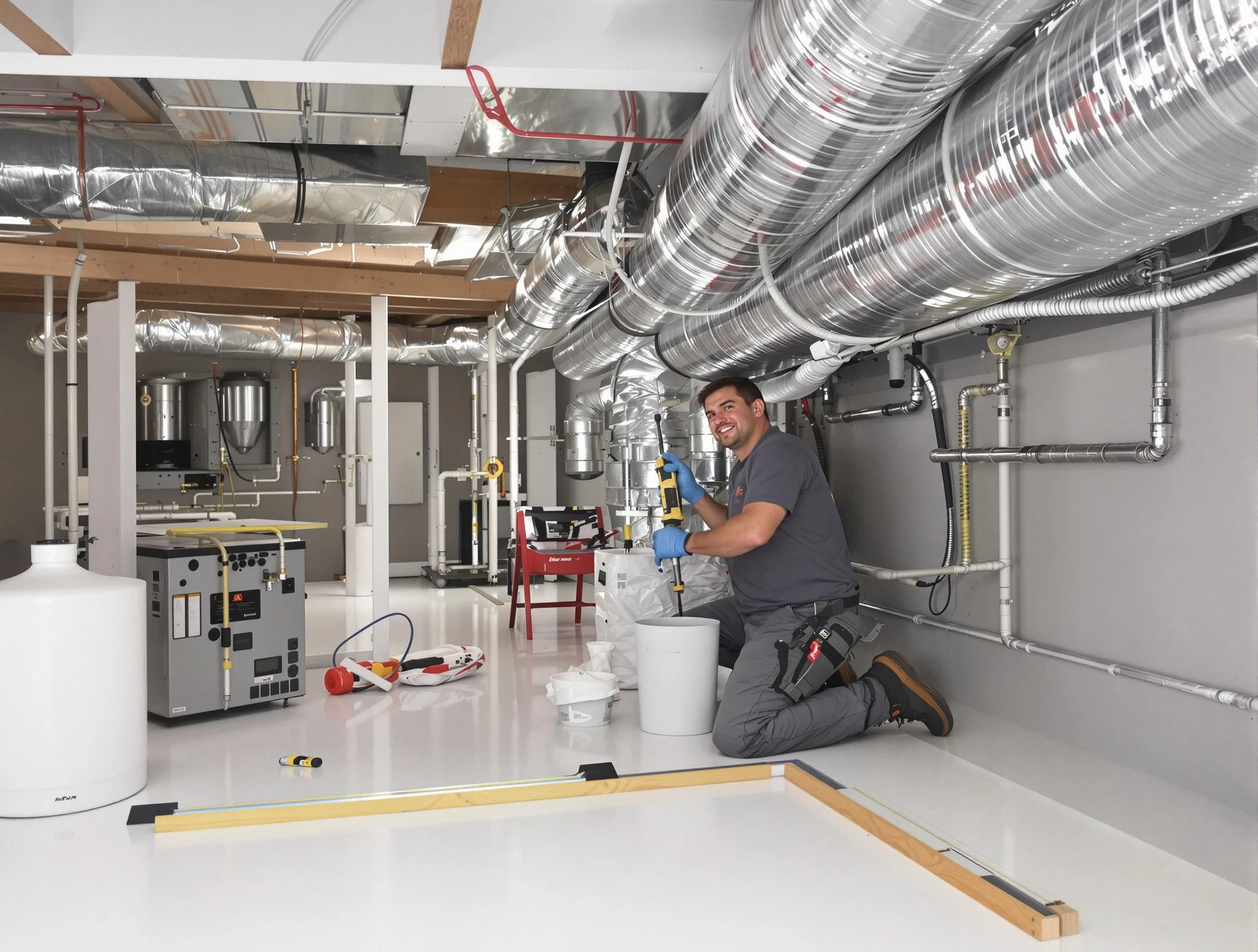 Professional duct sealing service by West Mifflin Air Duct Cleaning in West Mifflin