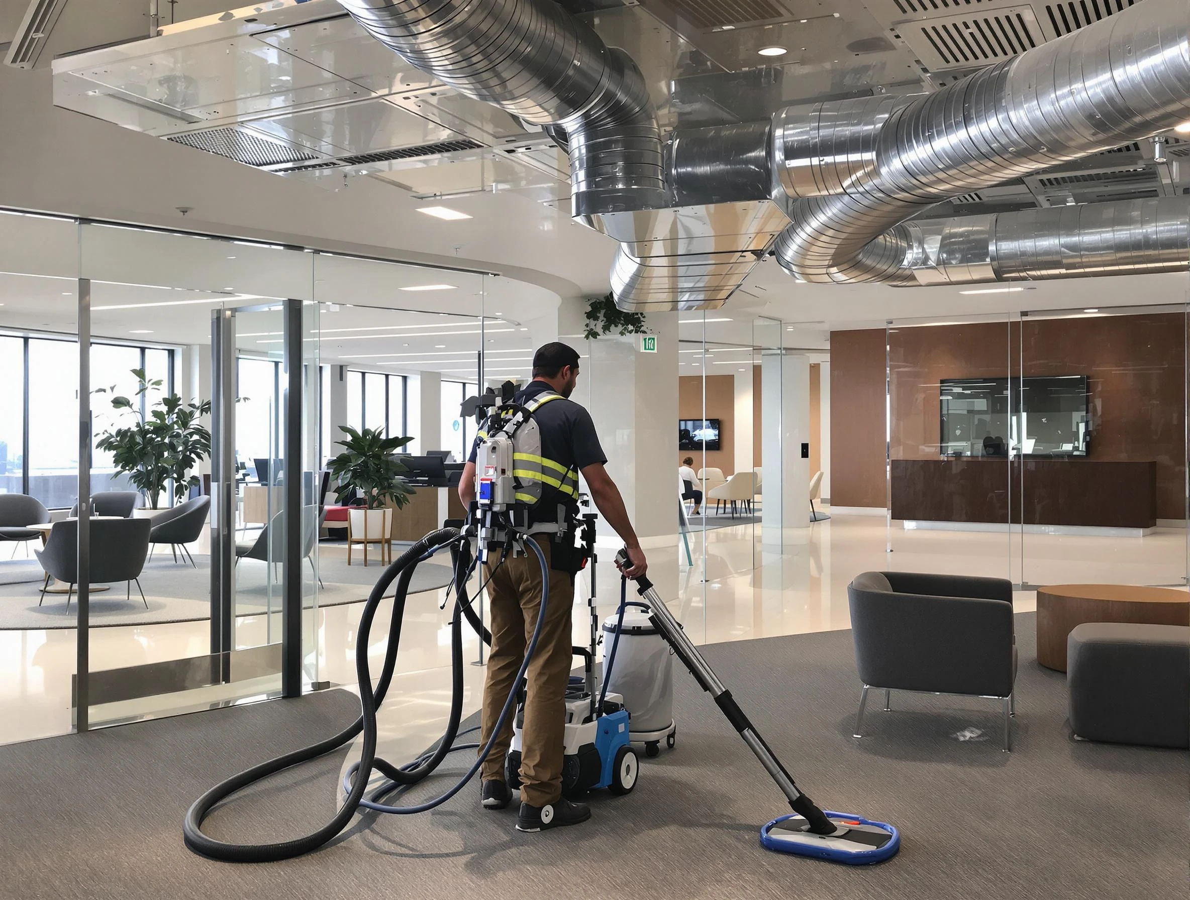 Commercial duct cleaning service by West Mifflin Air Duct Cleaning in West Mifflin