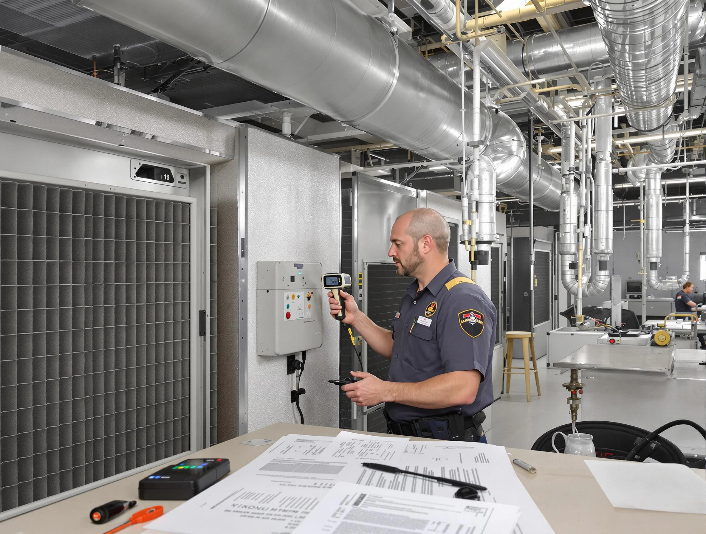 Professional filter system inspection by West Mifflin Air Duct Cleaning in West Mifflin