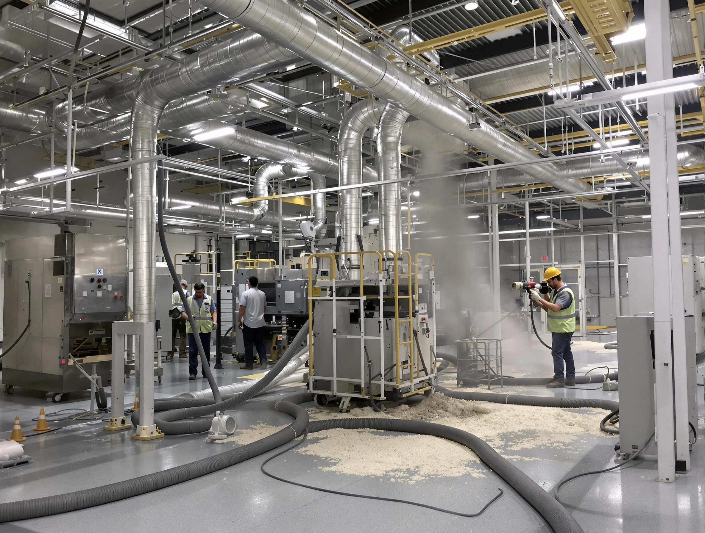 Heavy-duty industrial duct cleaning by West Mifflin Air Duct Cleaning in West Mifflin